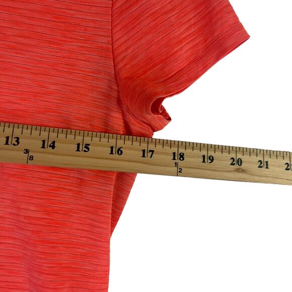 Athleta Women's Size Small Neon‎ Orange Activewear Running Top - Picture 8 of 9